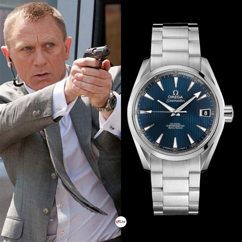 james bond wearing omega.